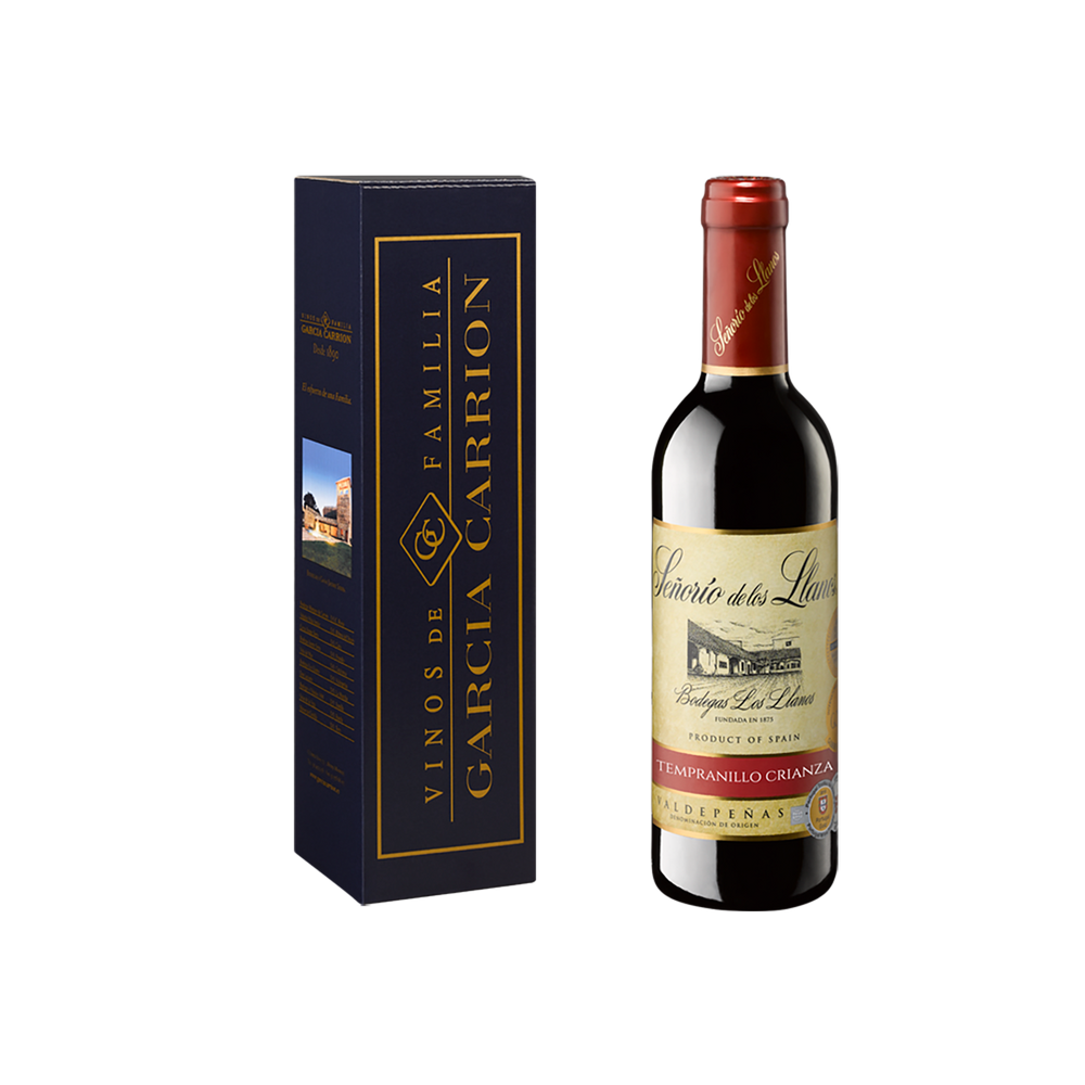 SEÑORIO LLANOS CRIANZA TINTO BOT 3/8X12