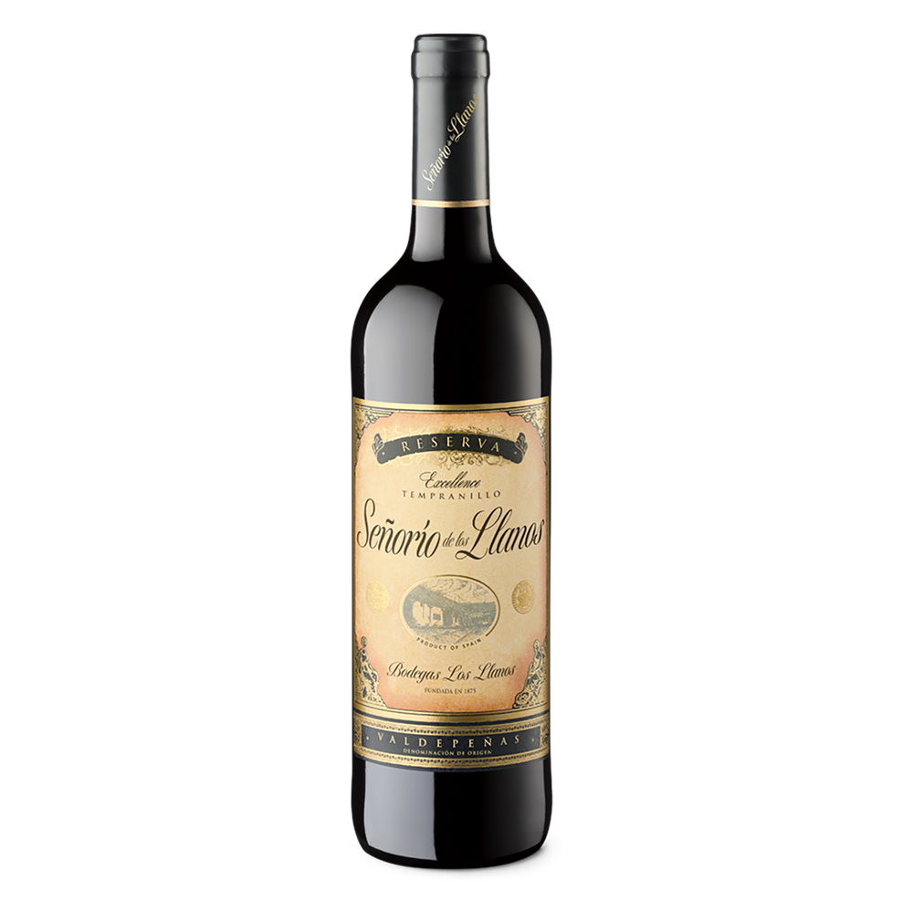 WINE SEÑORIO LLANOS RESERVA OPT3/4X6