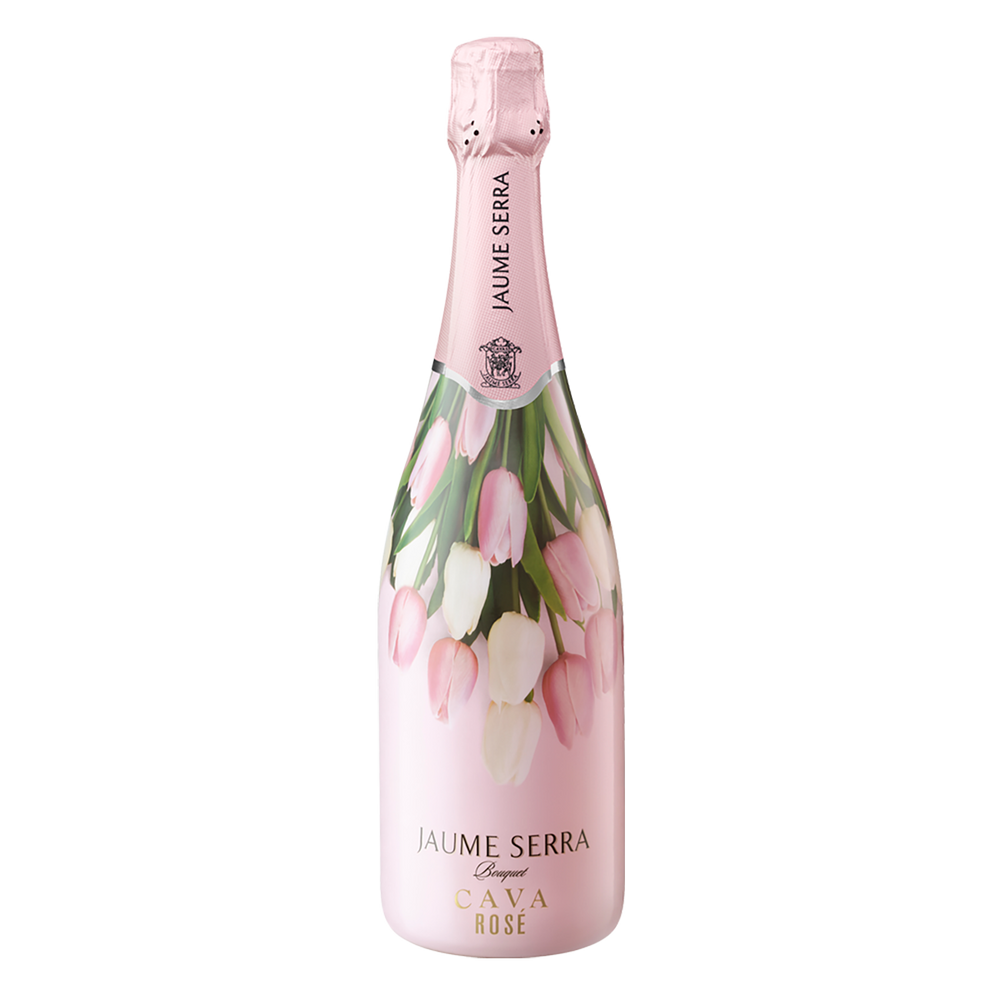 CAVA JAUME SERRA BOUQUET SINGLE CASE BRUT ROSÉ 75CLX12